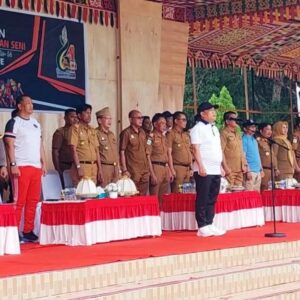 Dr.H.Harmin Ramba,SE.M.Si., Buka Upacara Pembukaan Olahraga dan Seni Sambut HUT Konawe Ke 64