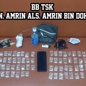 Jajaran Polres Konawe Ungkap Kasus Penyalahgunaan Narkotika Jenis Shabu 39.93 Gram