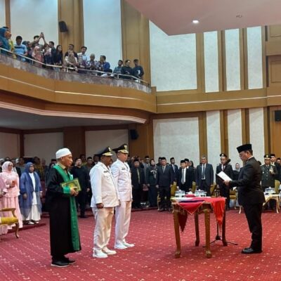 Stanley, SE, S.SiT, MM, Resmi Dilantik Sebagai Pj Bupati Konawe