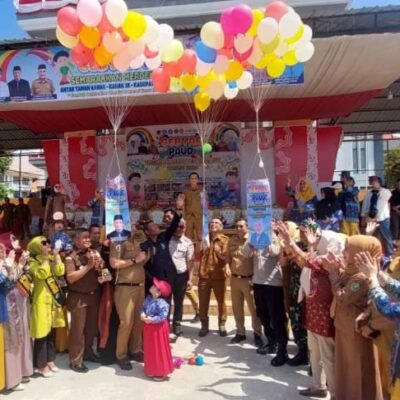 Acara Gebyar PAUD Diknas Konawe Berlangsung Meriah